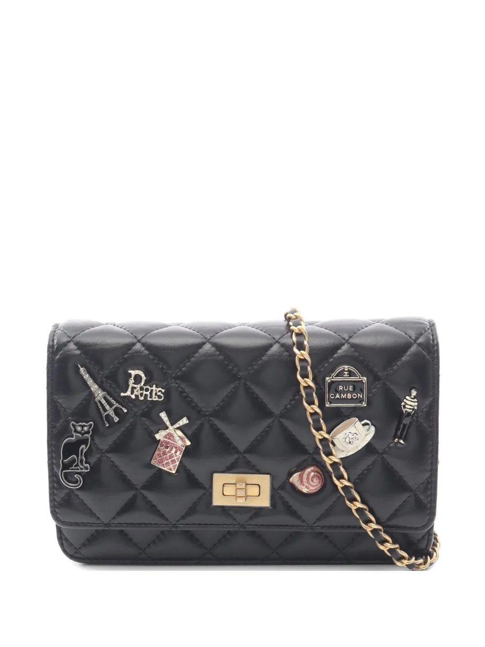 2018 2.55 diamond-quilting mini bag