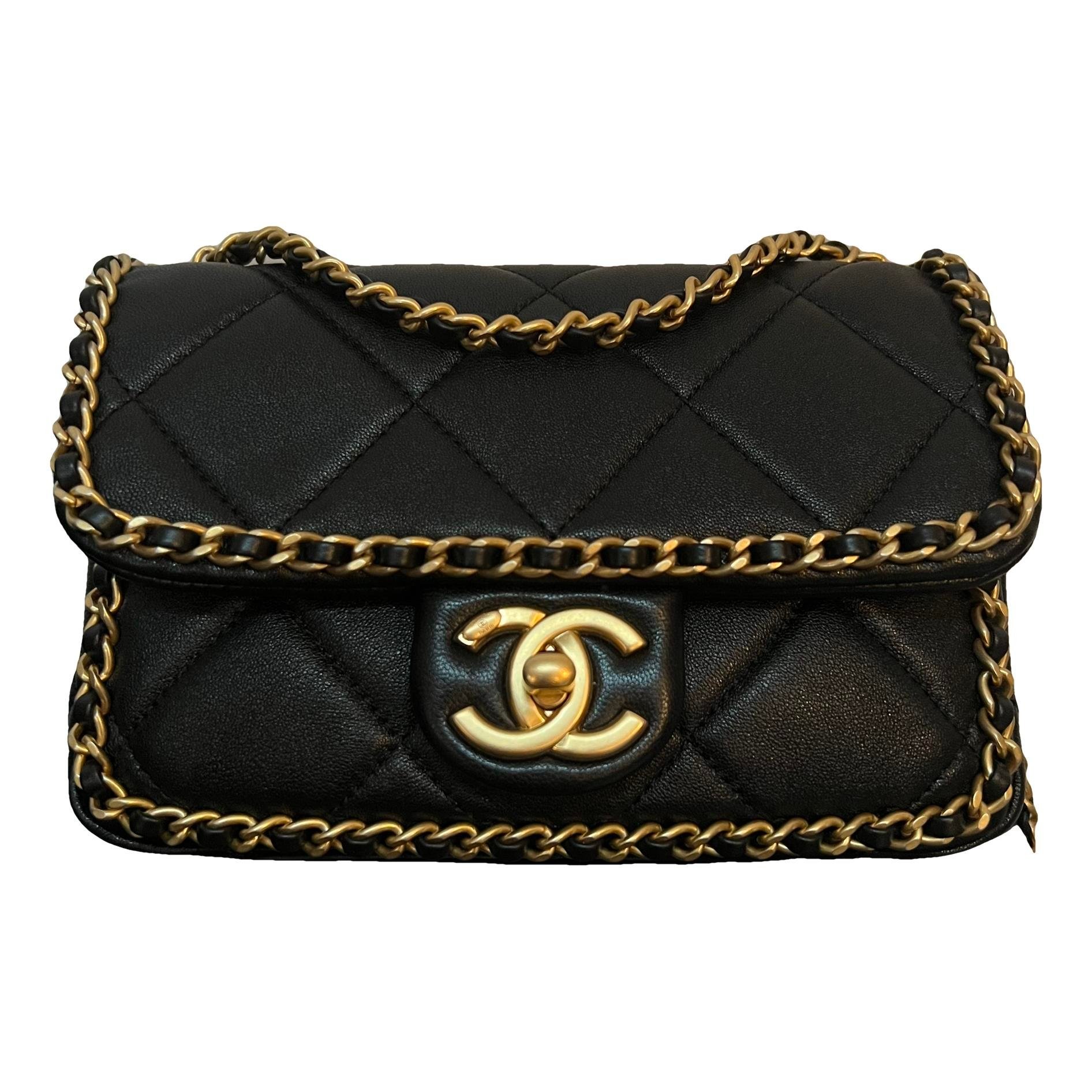 Trendy CC Top Handle leather handbag