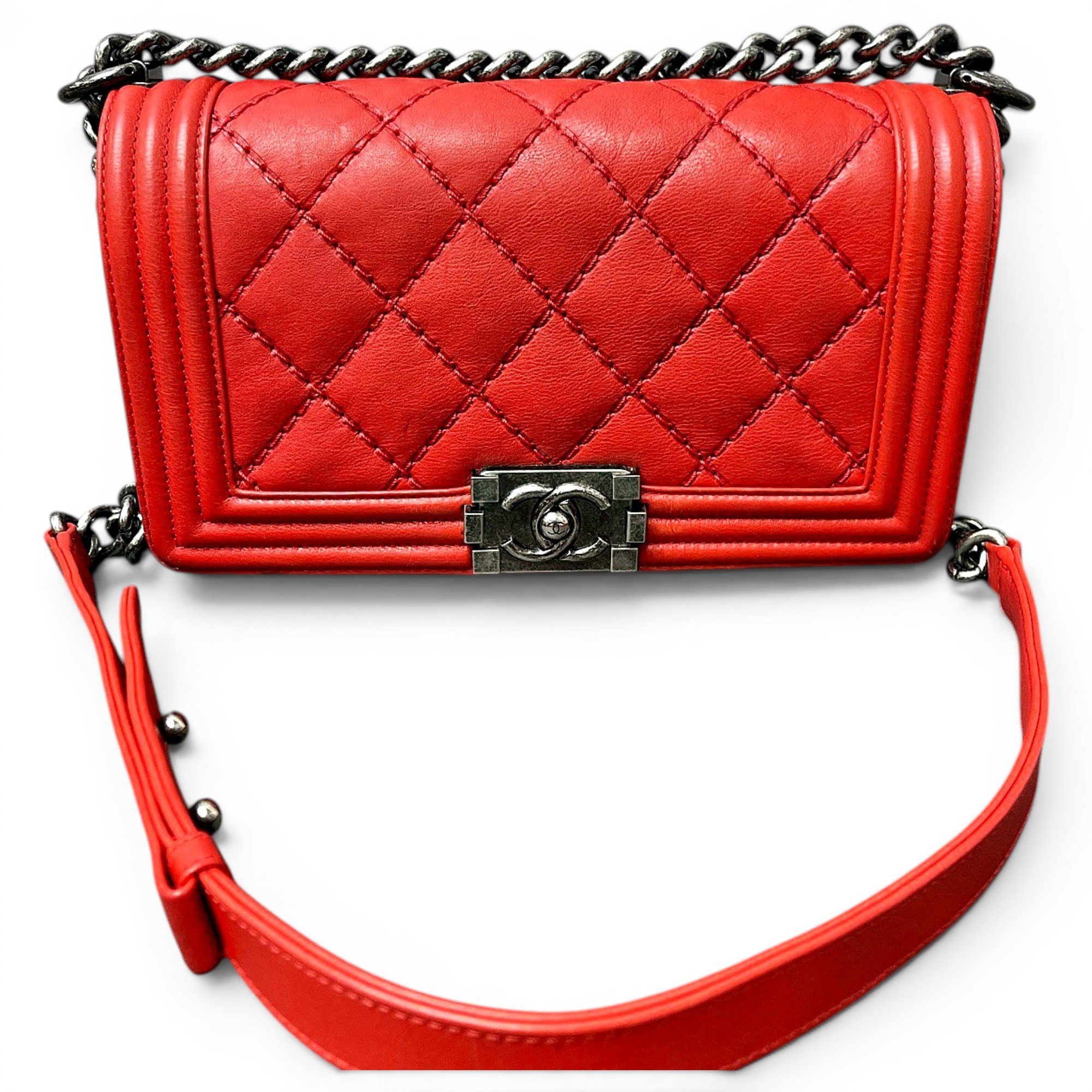 Boy leather handbag