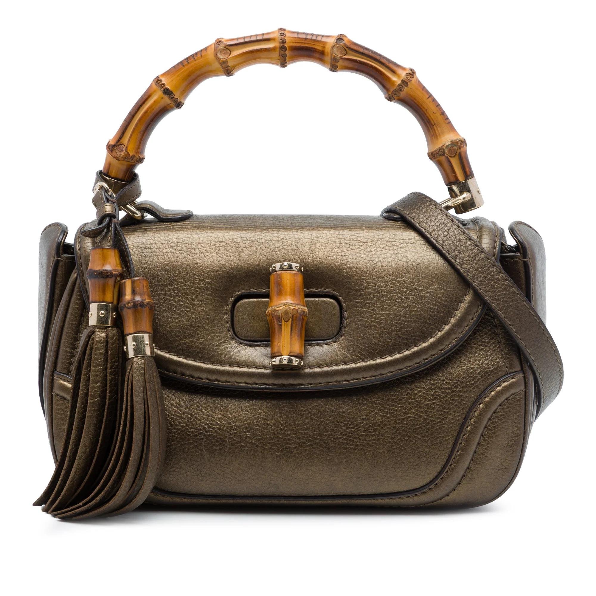 New Bamboo pony-style calfskin handbag