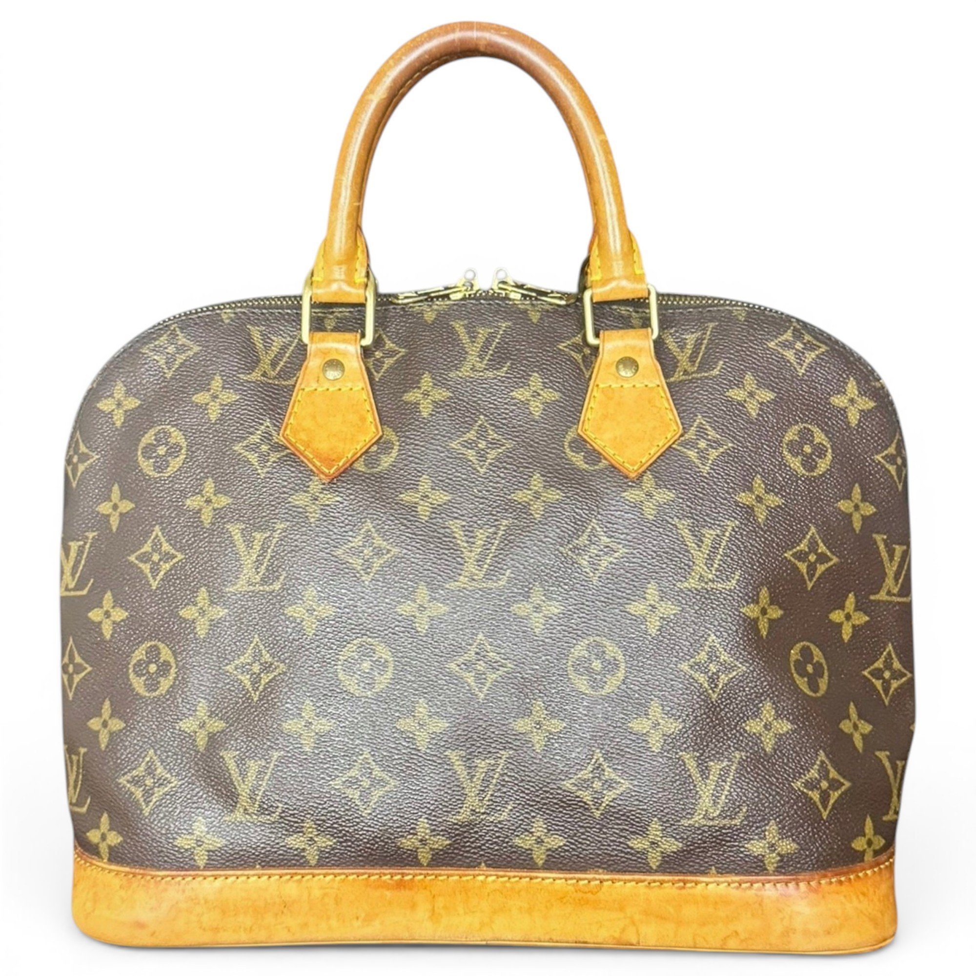 Alma leather handbag