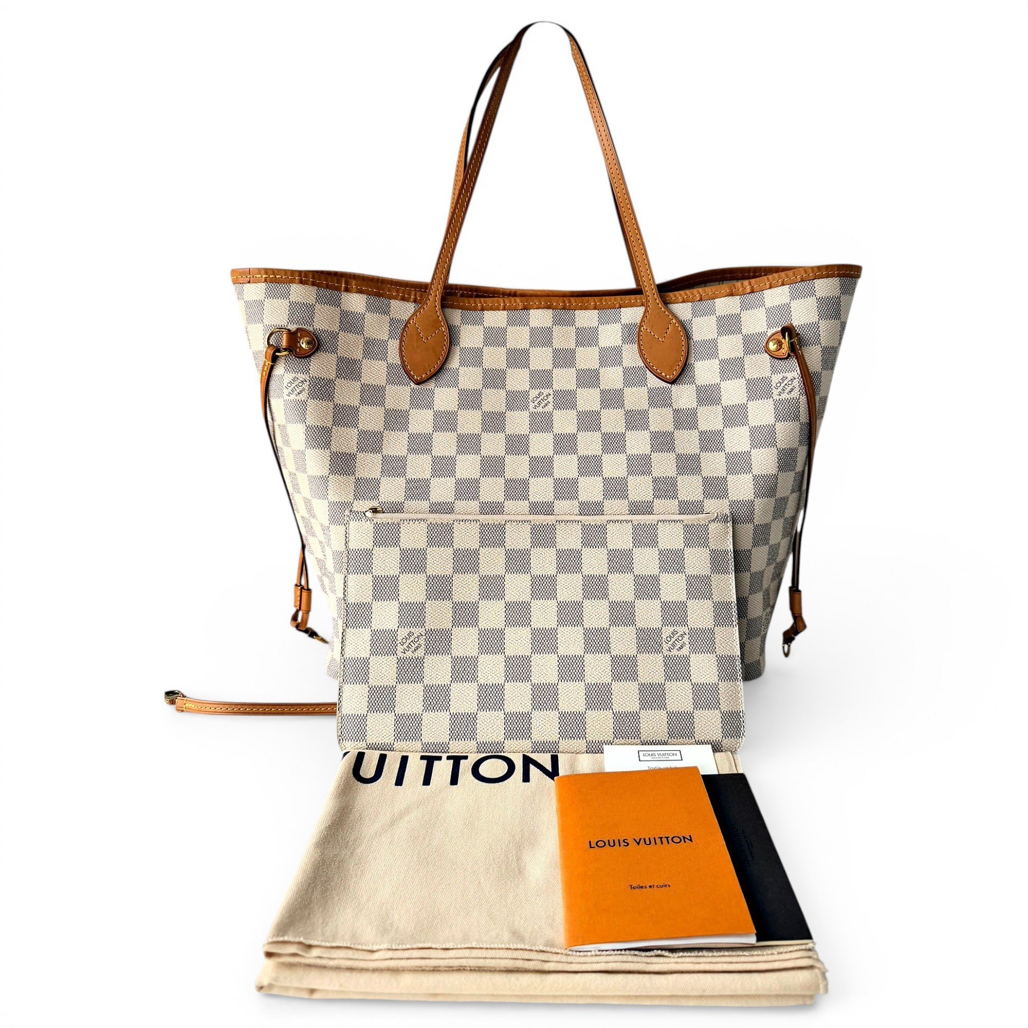 Neverfull leather crossbody bag