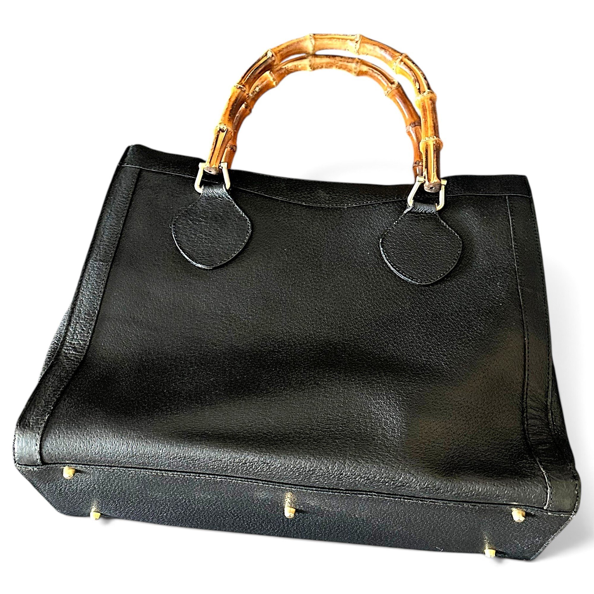 Diana Bamboo leather tote