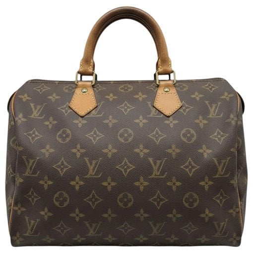 Speedy leather handbag