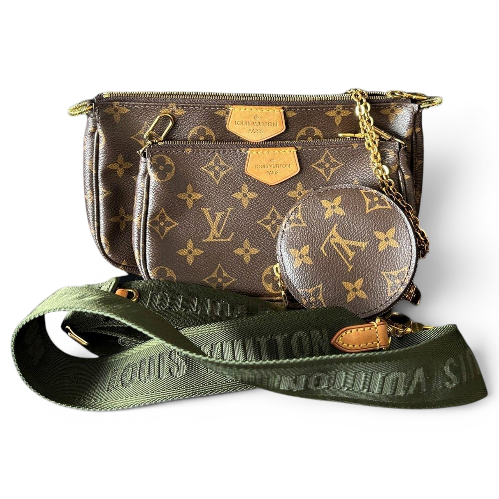 Multi Pochette Accessoires leather handbag
