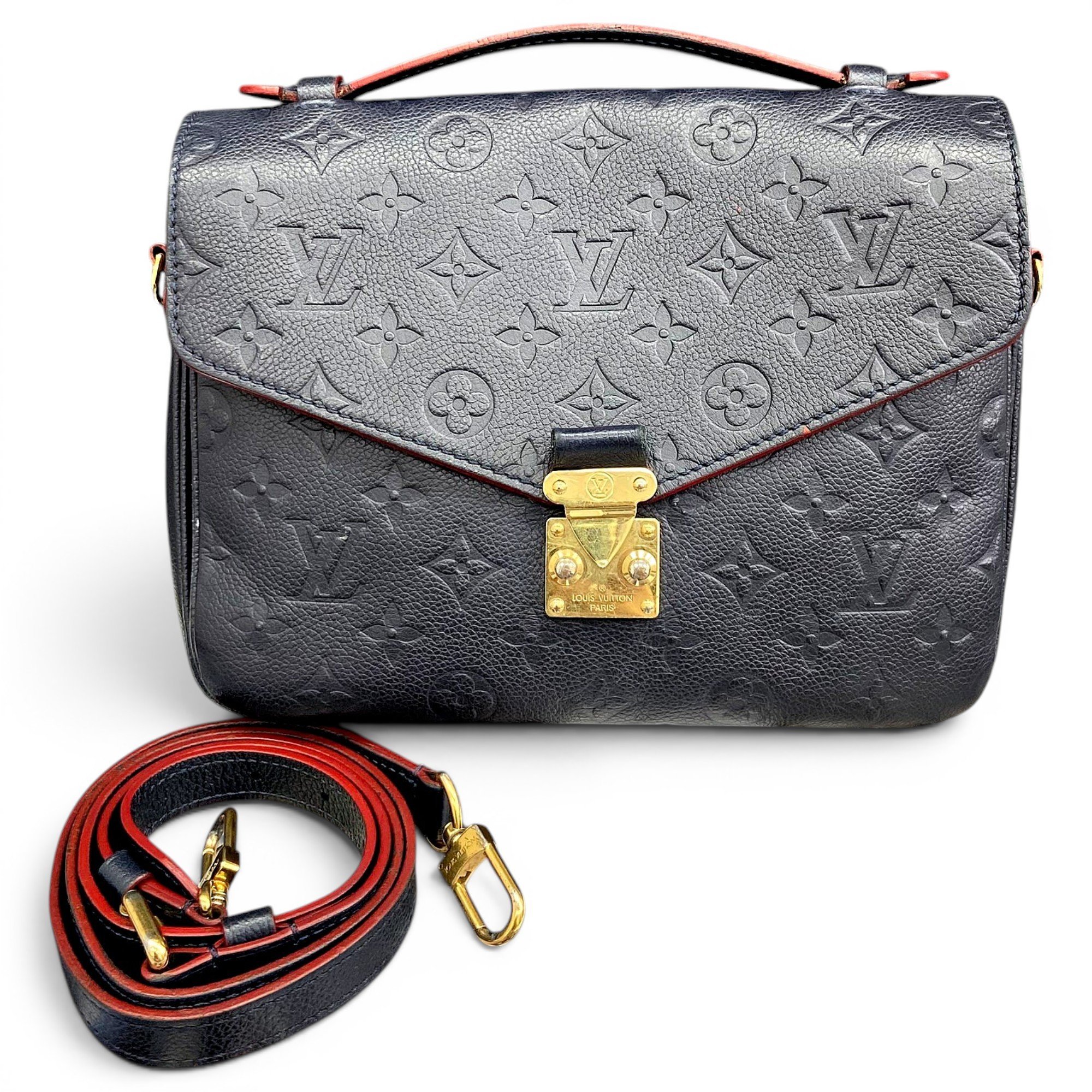 Metis leather handbag