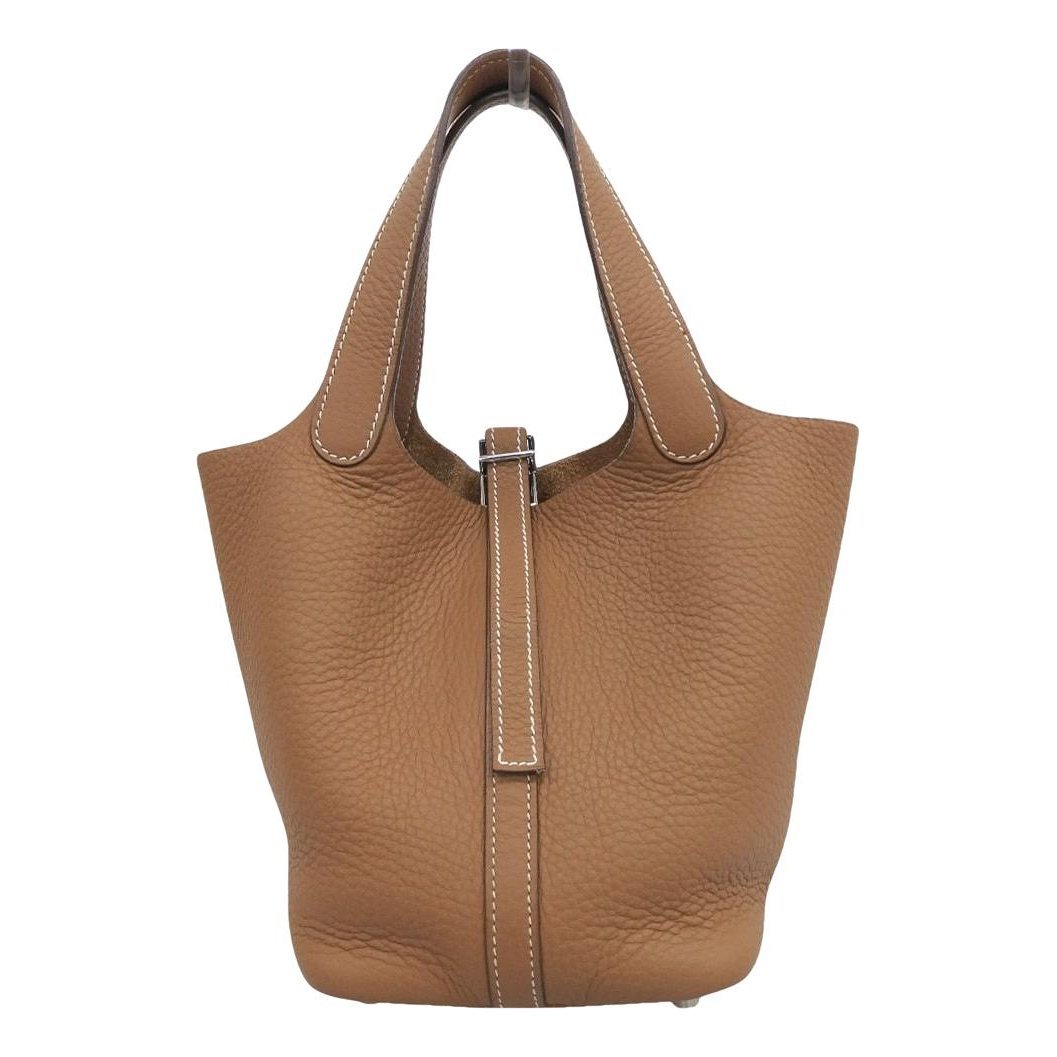 Picotin leather handbag