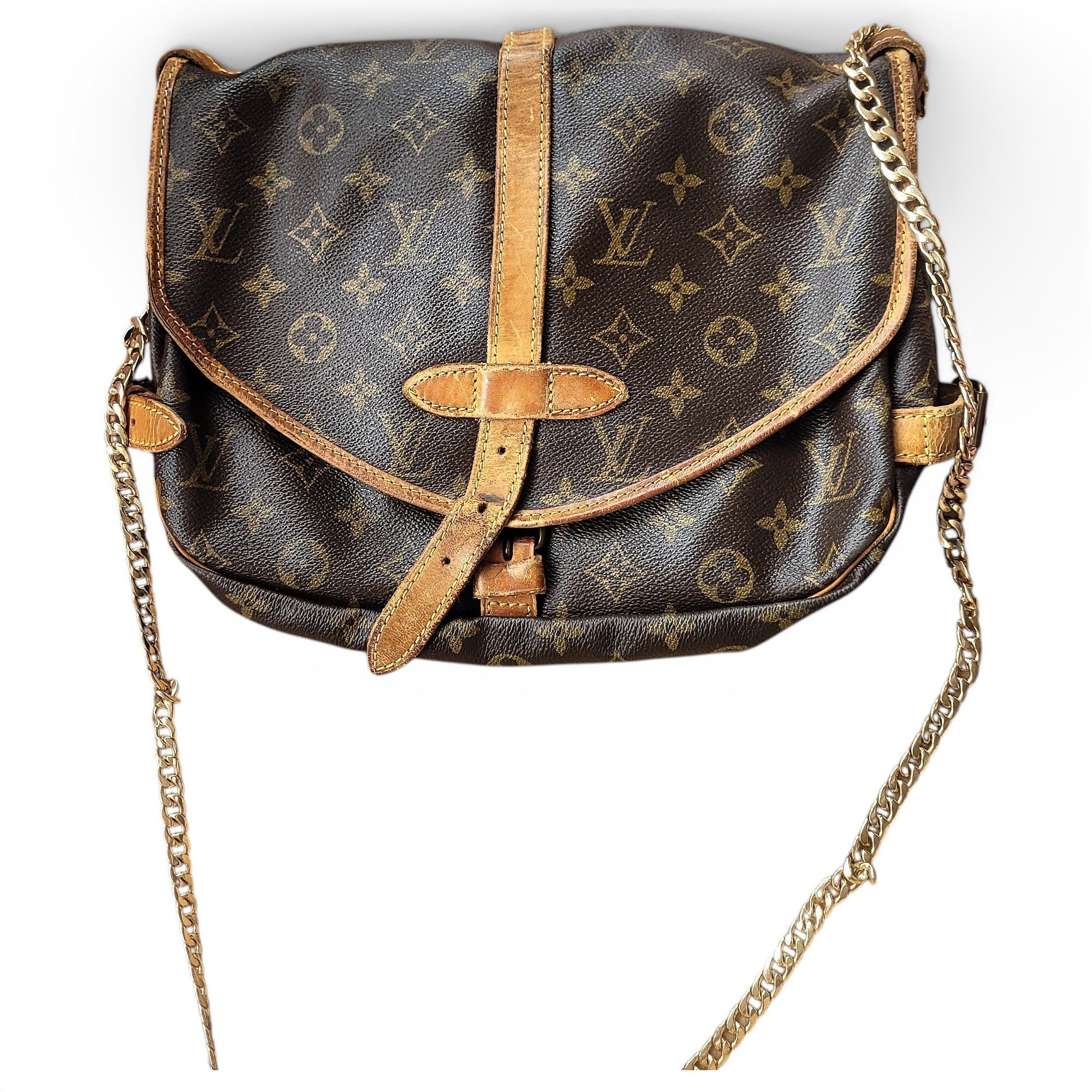 Saumur leather handbag