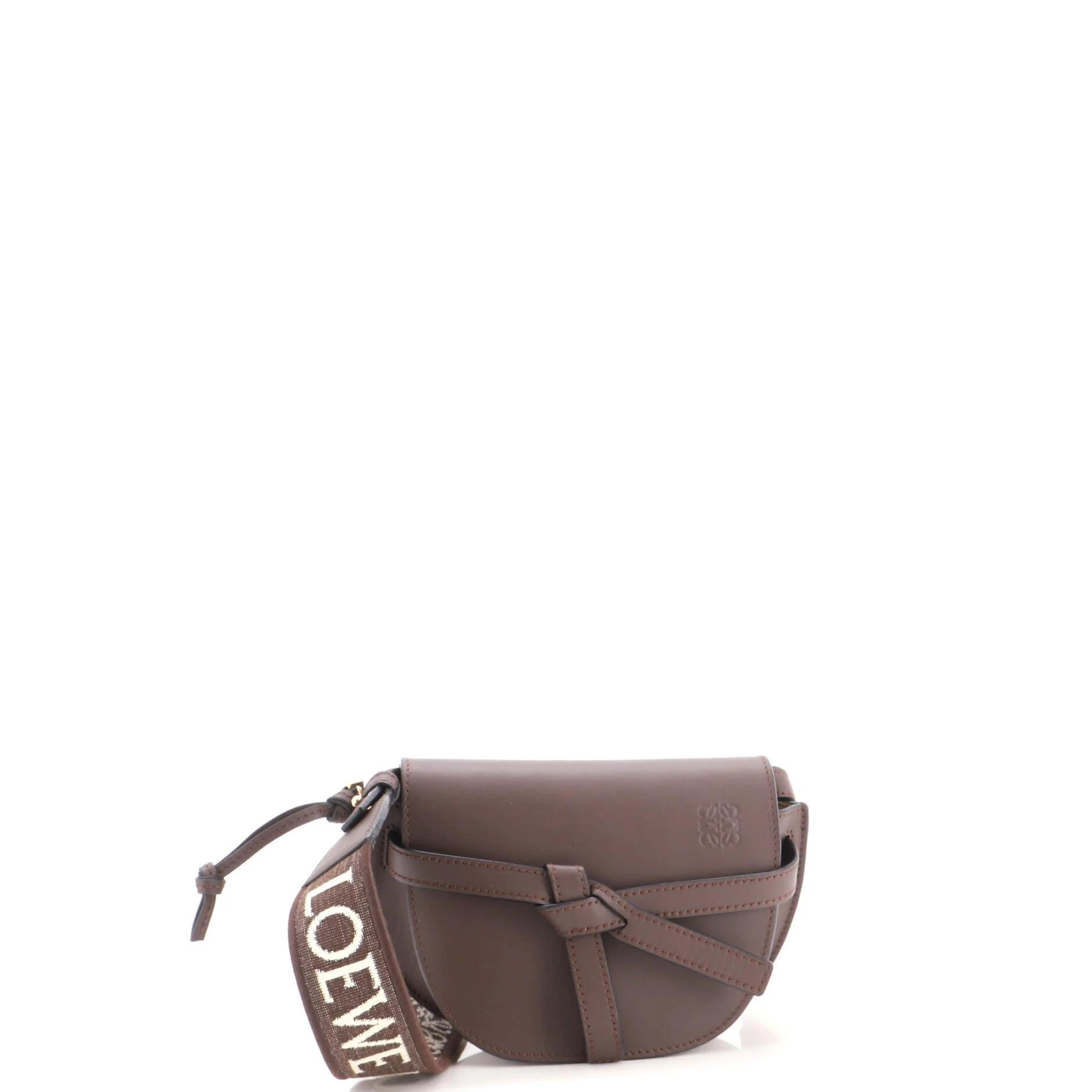 Leather crossbody bag