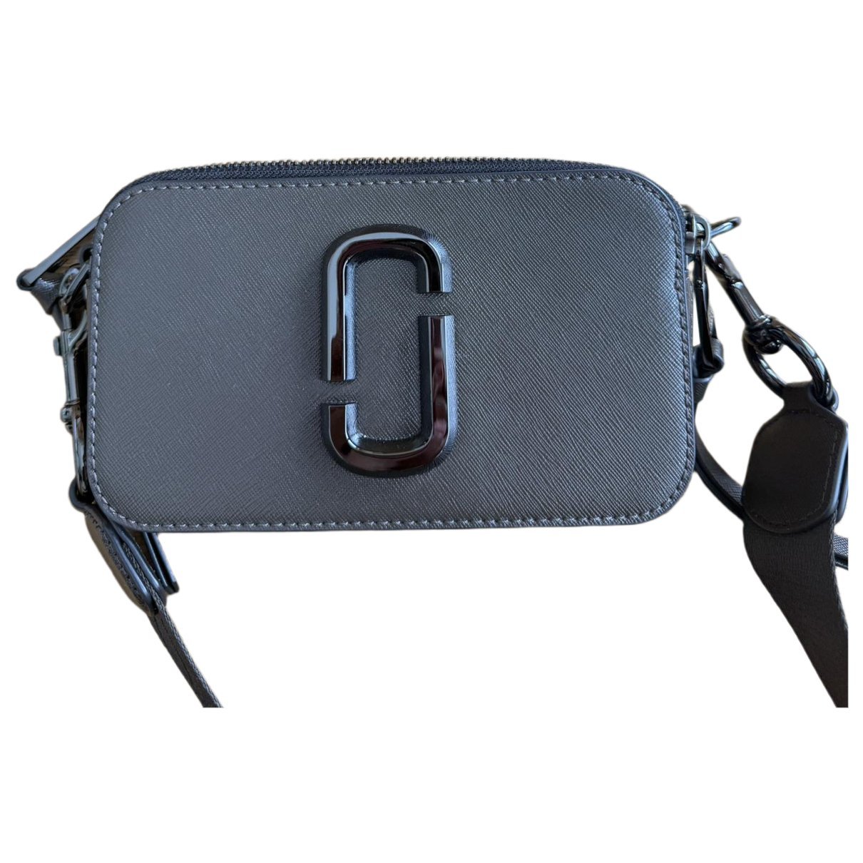Snapshot leather crossbody bag