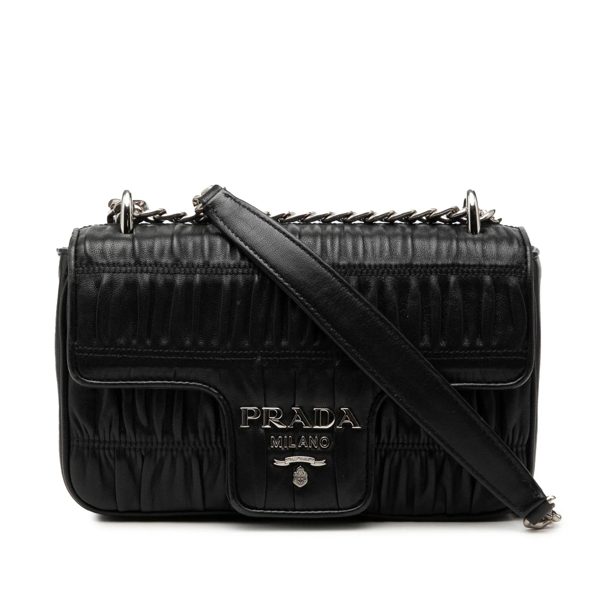 Leather crossbody bag