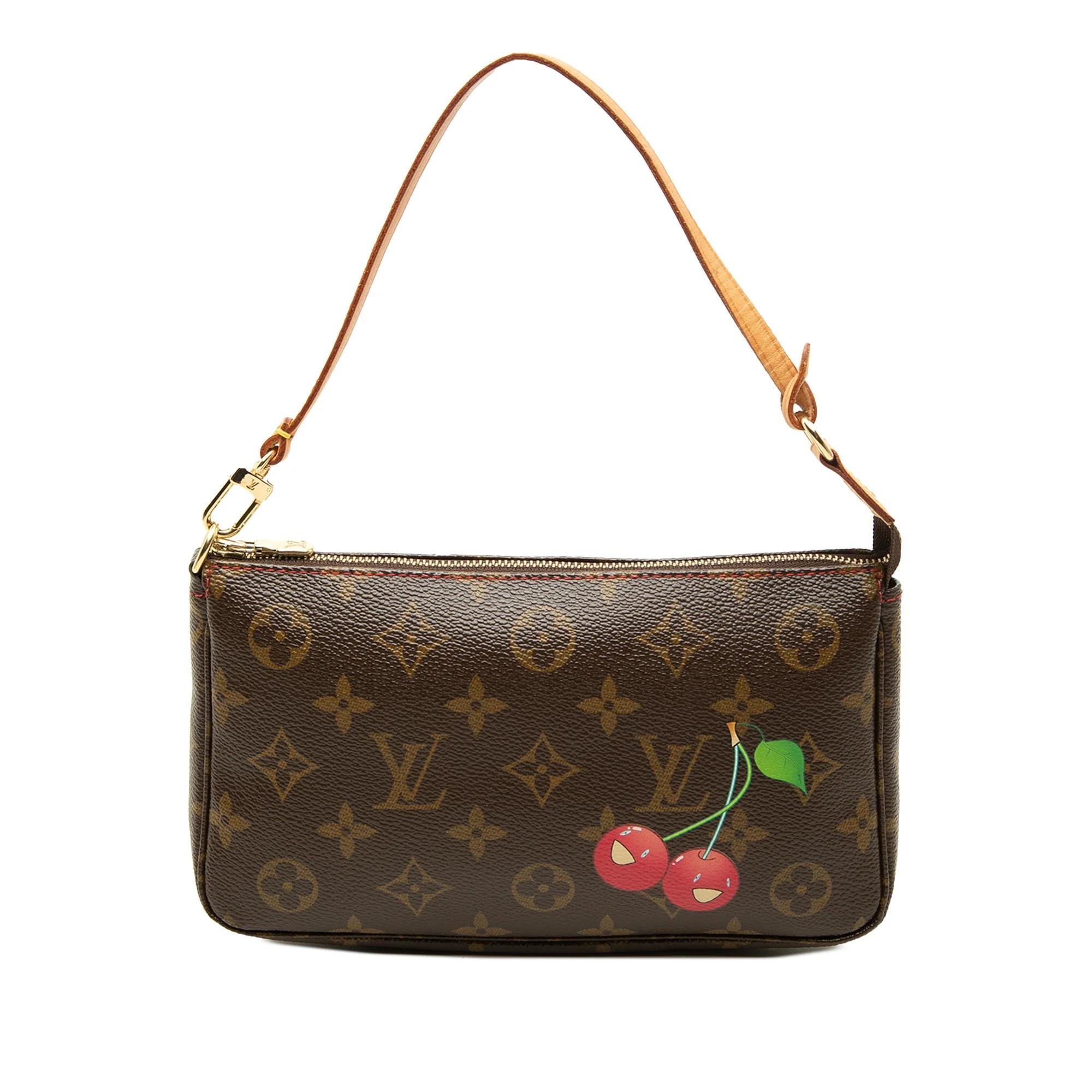 Louis Vuitton Pochette Accessoire cloth handbag
