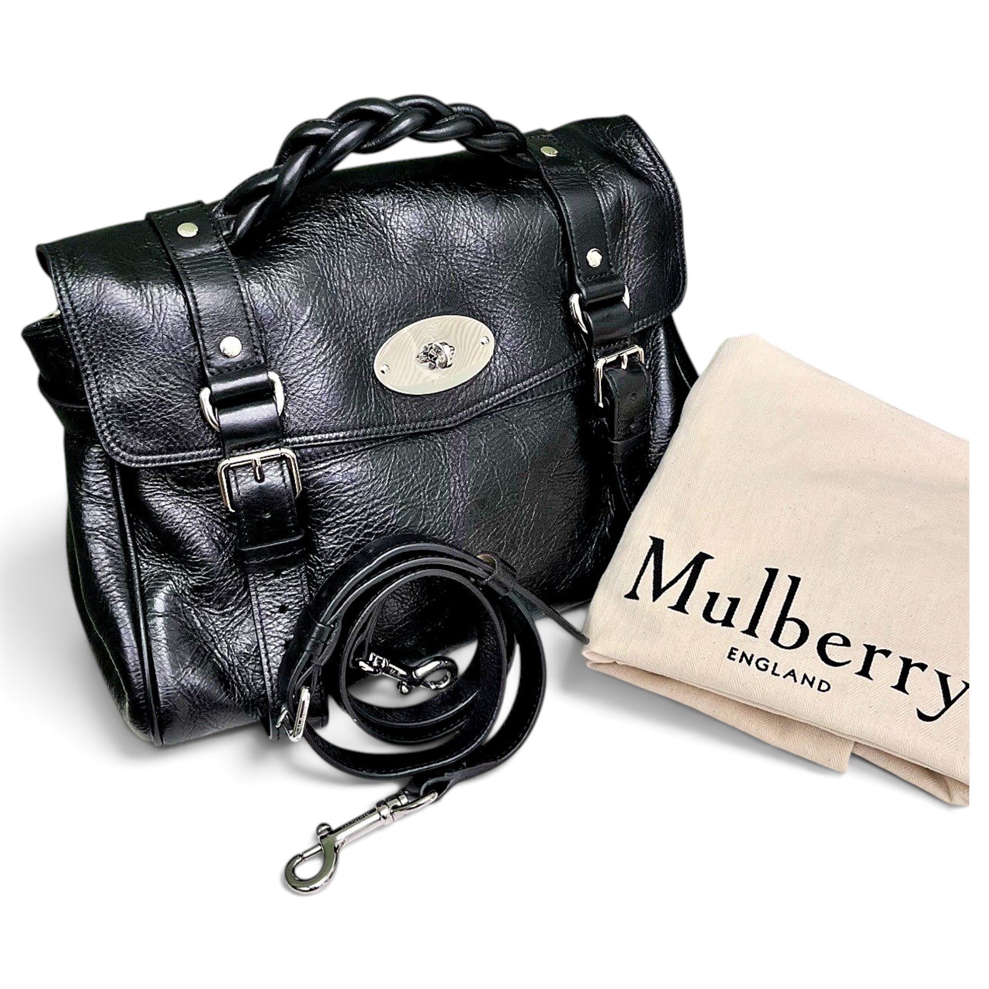Alexa leather handbag