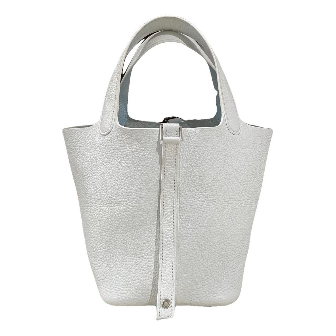 Picotin leather handbag