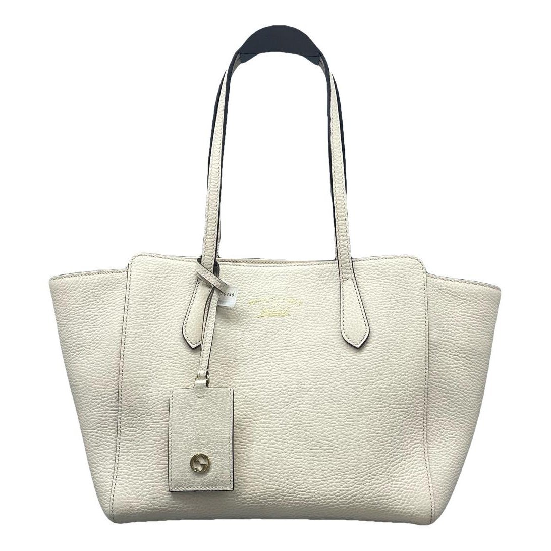 Swing leather handbag