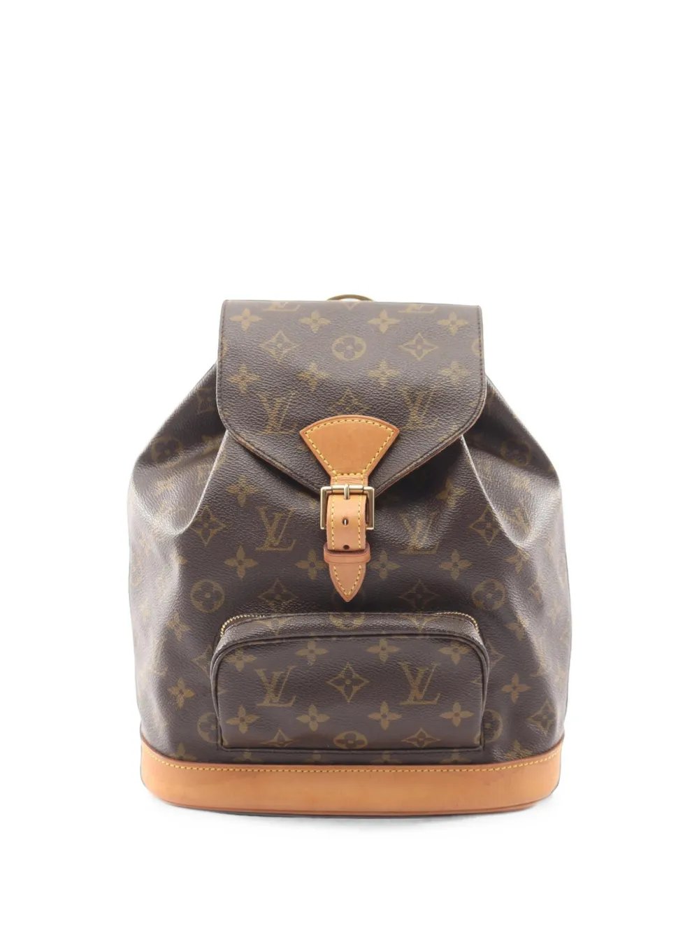 2001 MM Montsouris Monogram canvas backpack