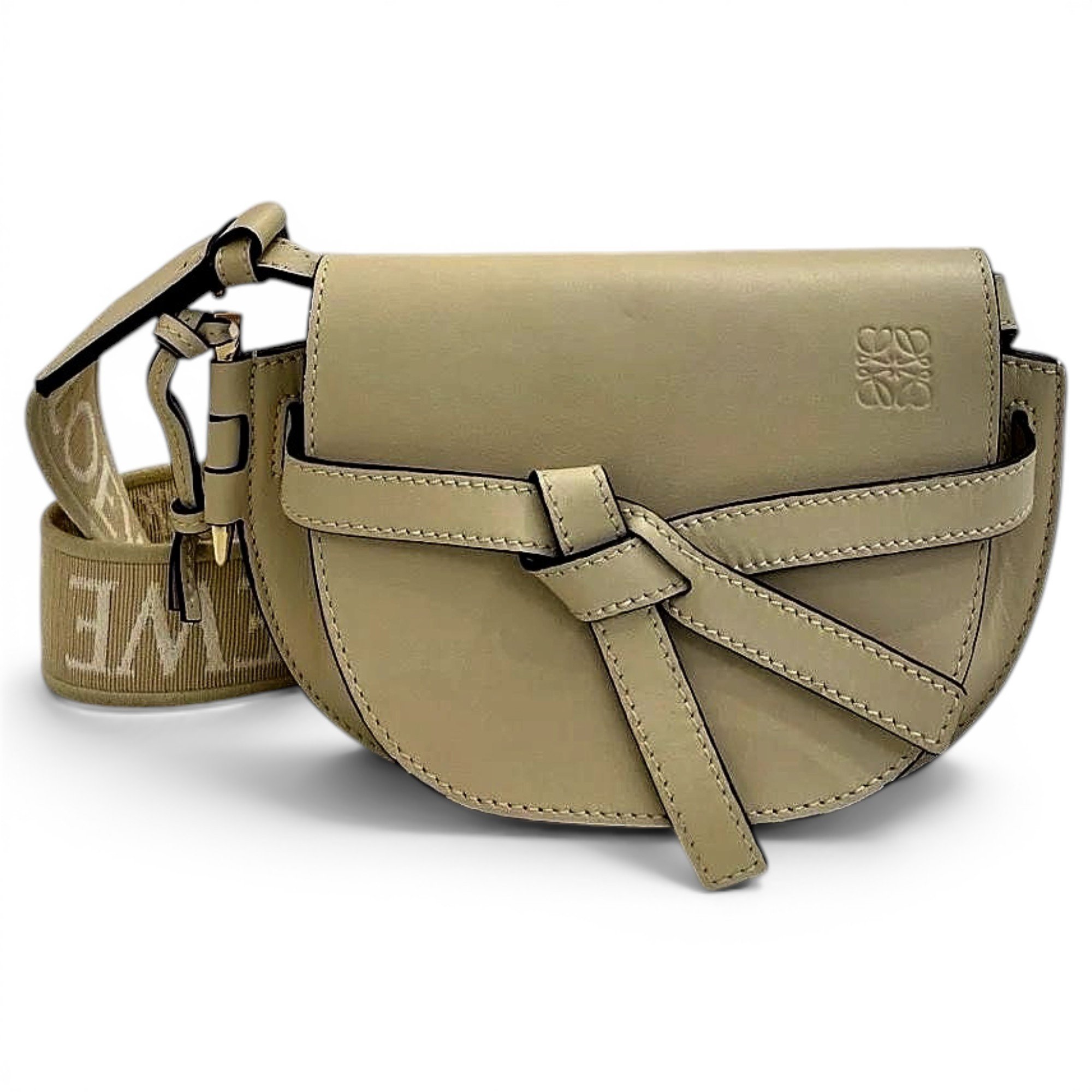 Gate leather handbag