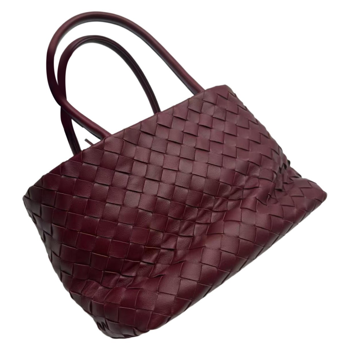 Leather tote