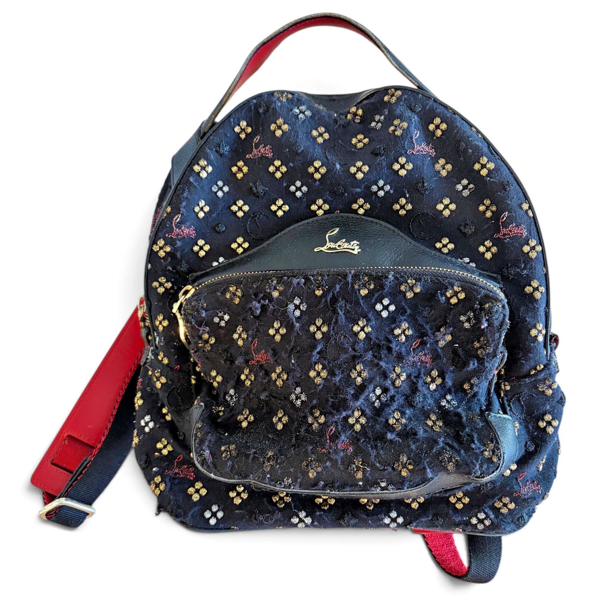 Christian Louboutin Tweed backpack
