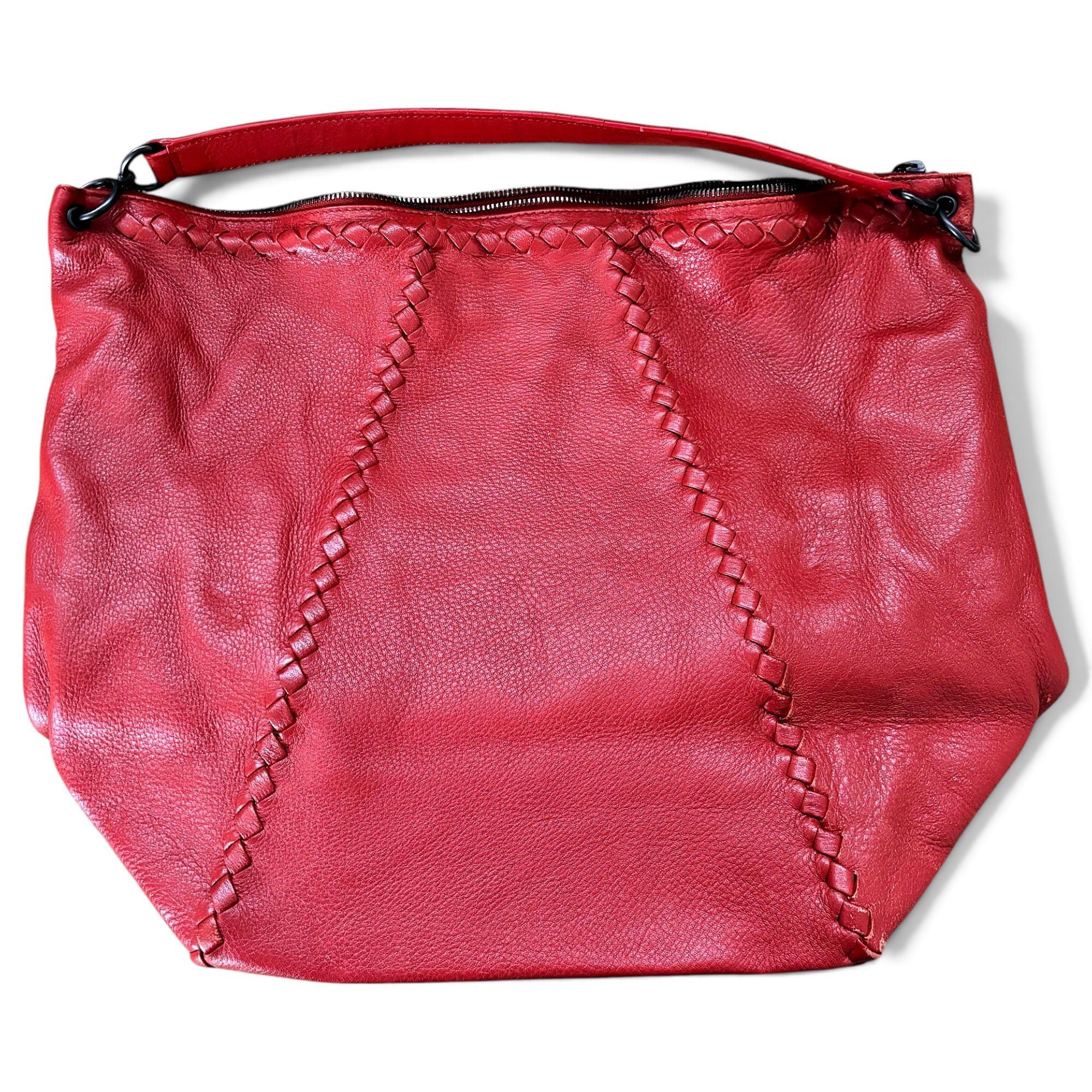 Leather handbag