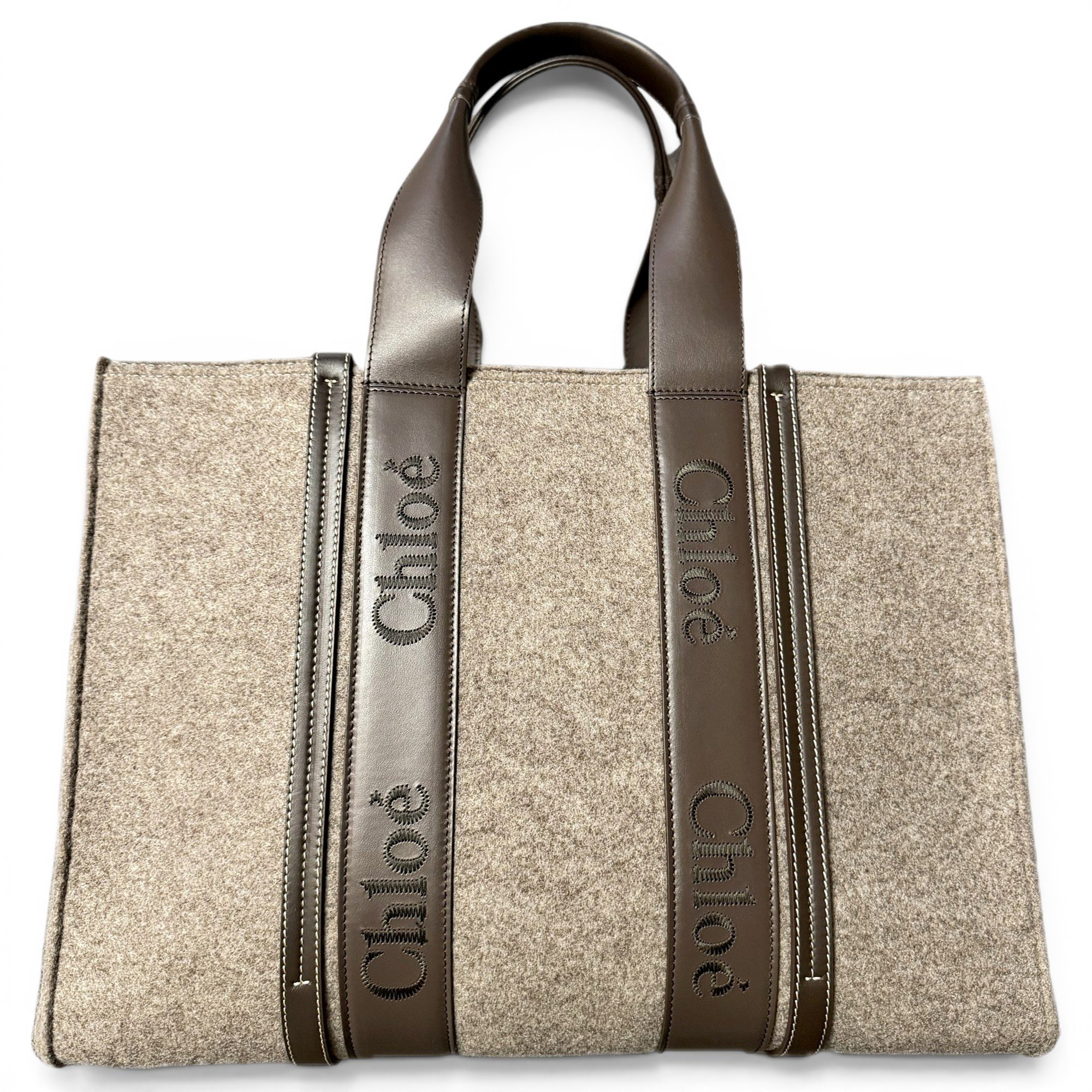 Woody cloth tote