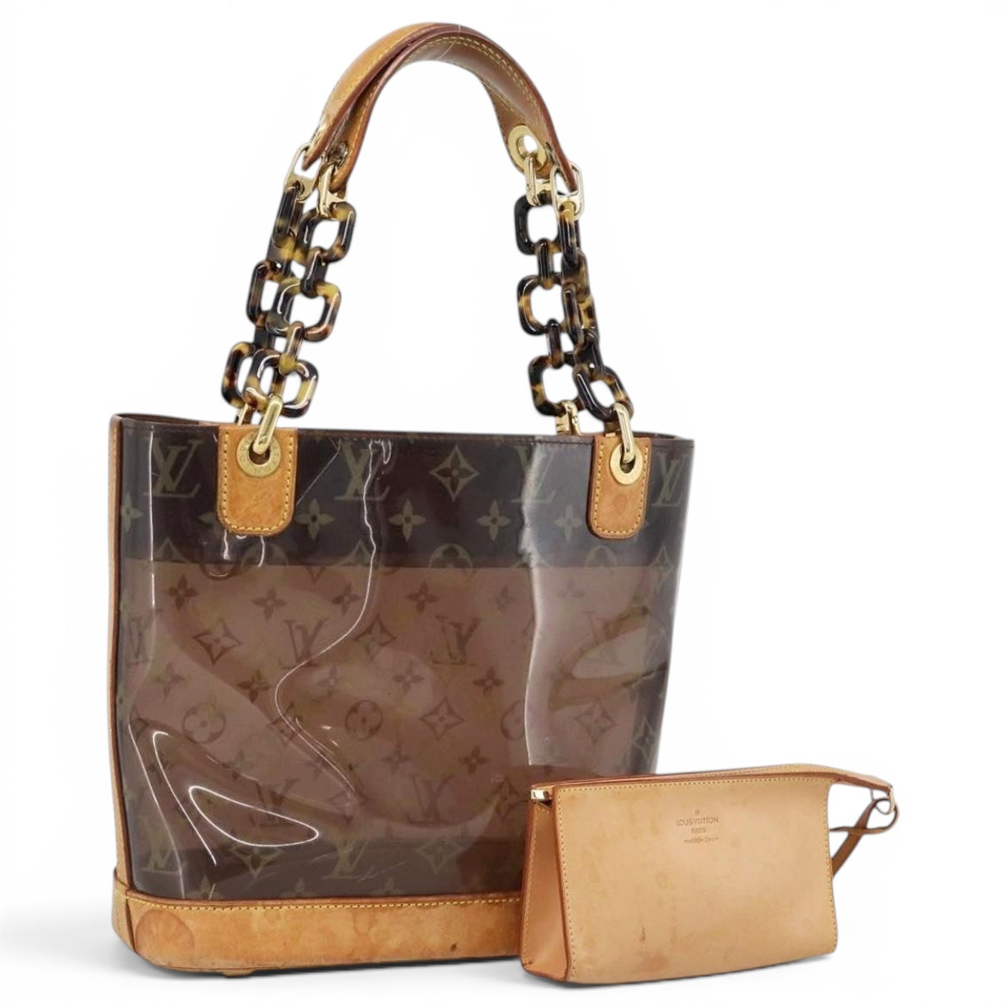Leather tote