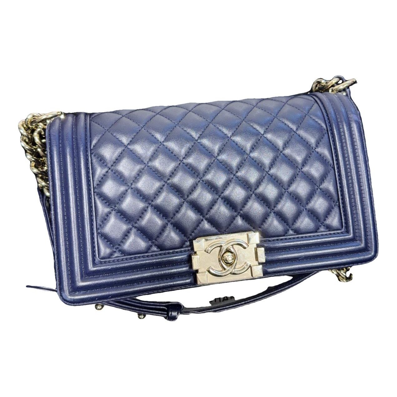 Boy leather crossbody bag