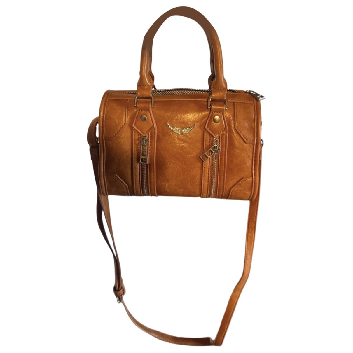 Candide leather clutch bag