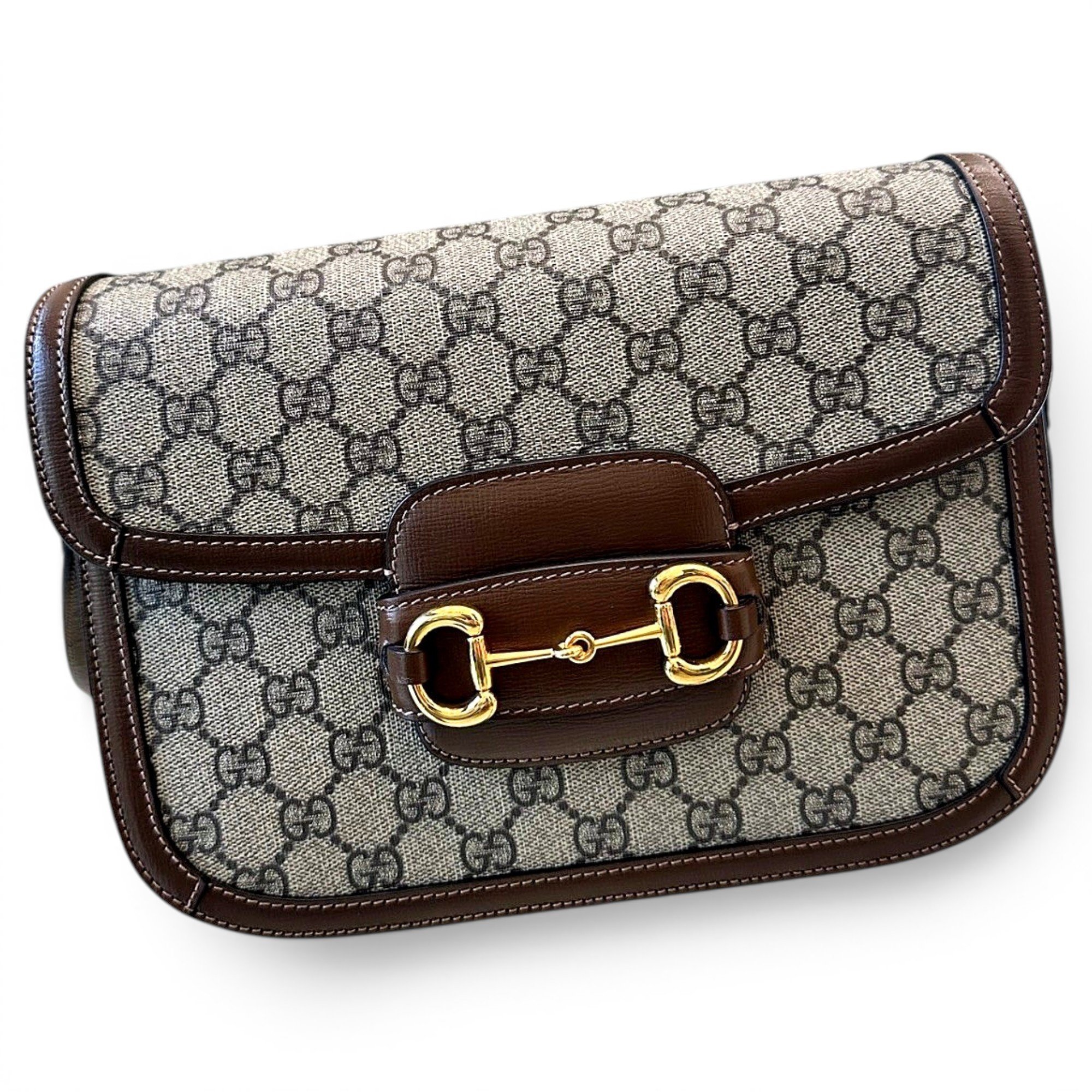 1955 leather handbag