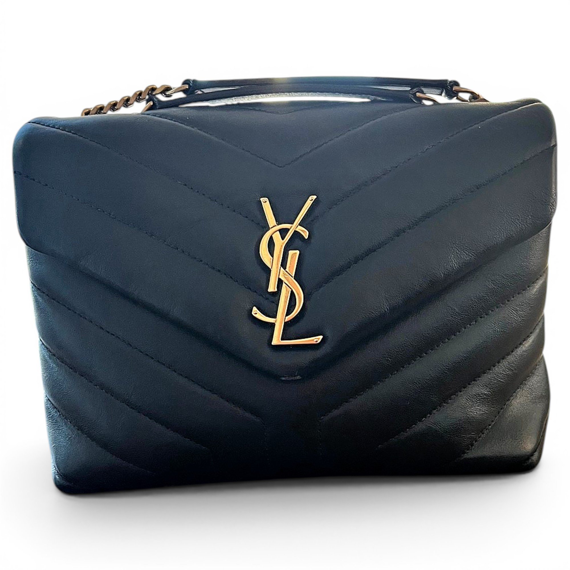 Loulou leather crossbody bag