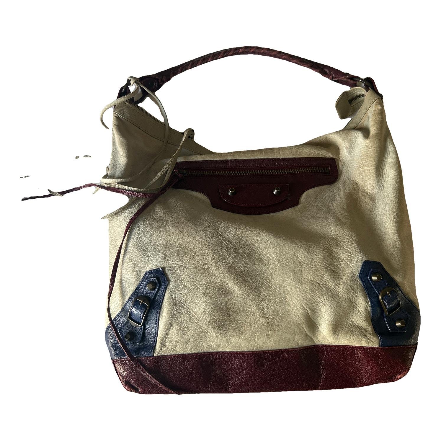 Day leather handbag