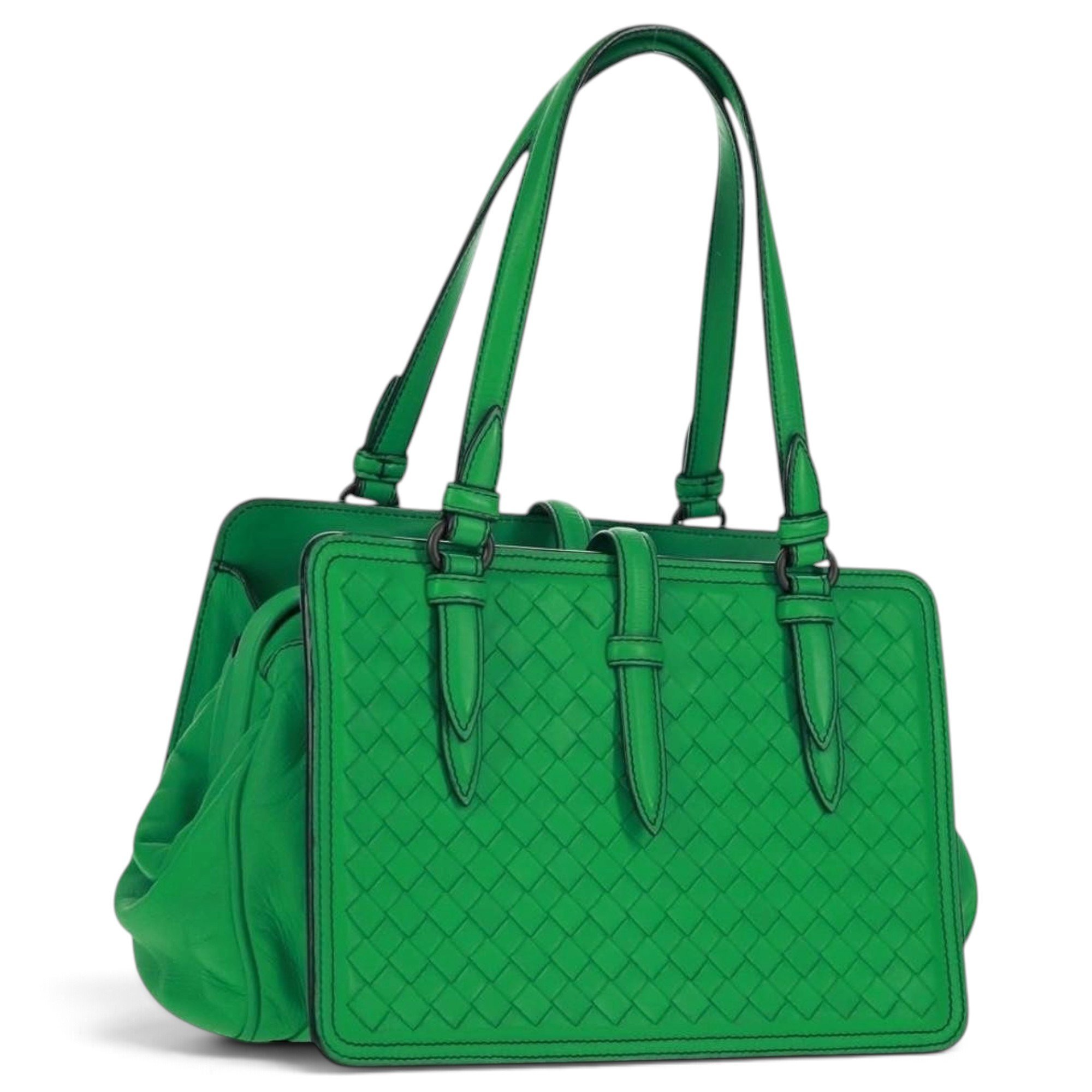 Veneta leather handbag
