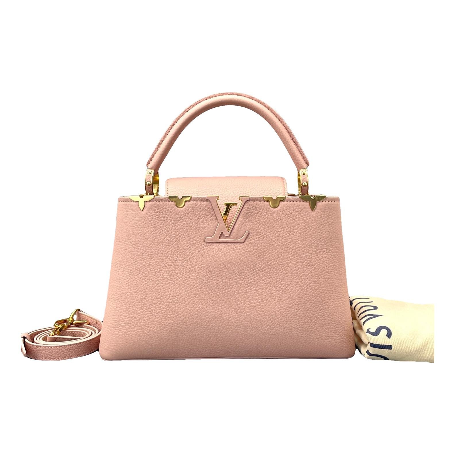 Capucines leather handbag