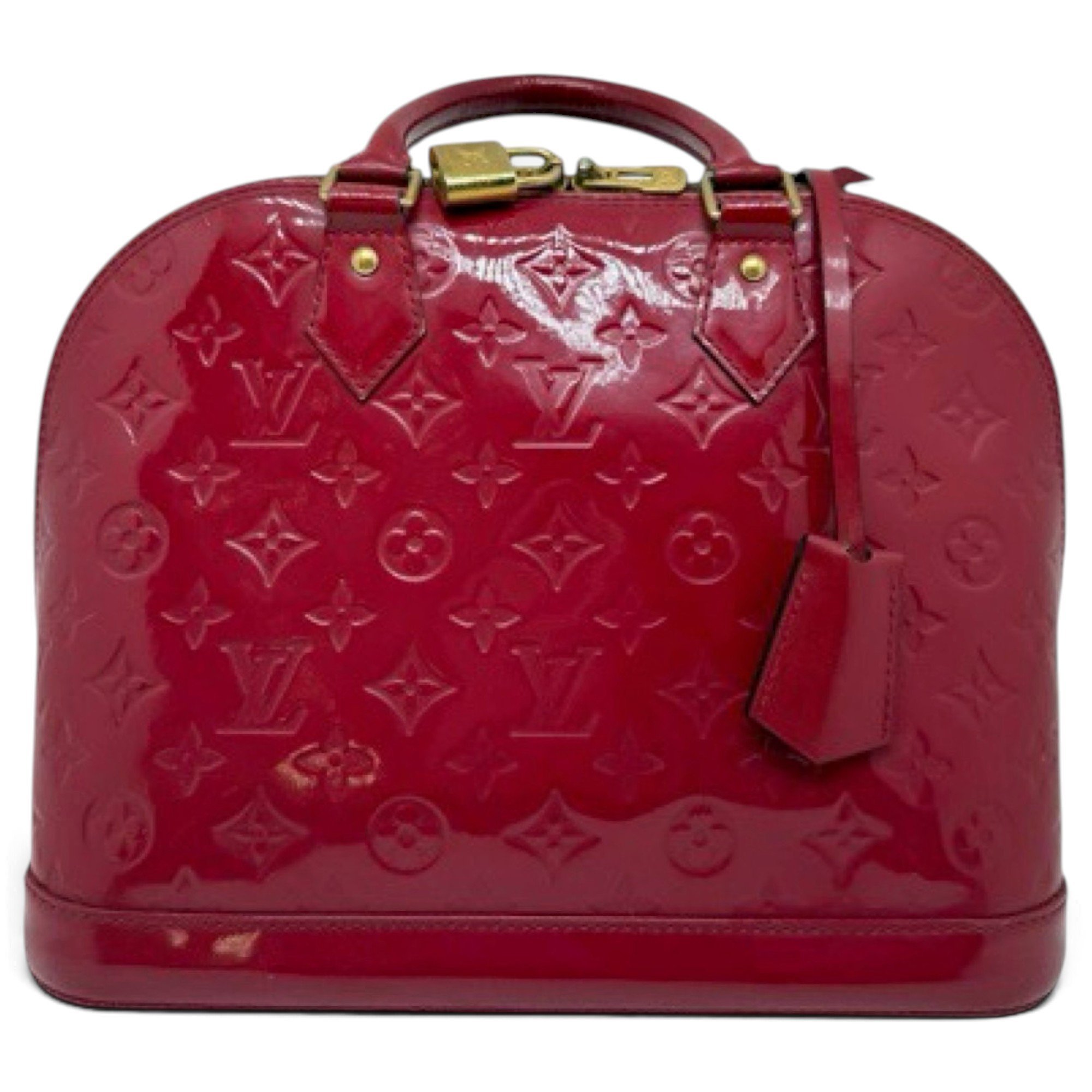 Alma patent leather handbag