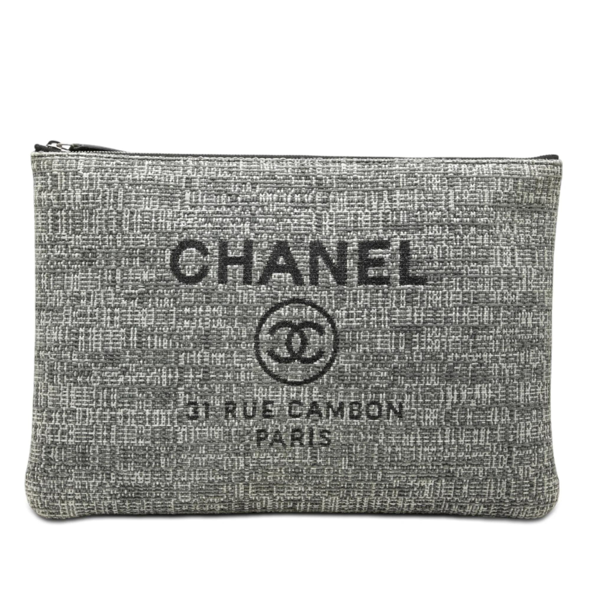 Deauville cloth clutch bag