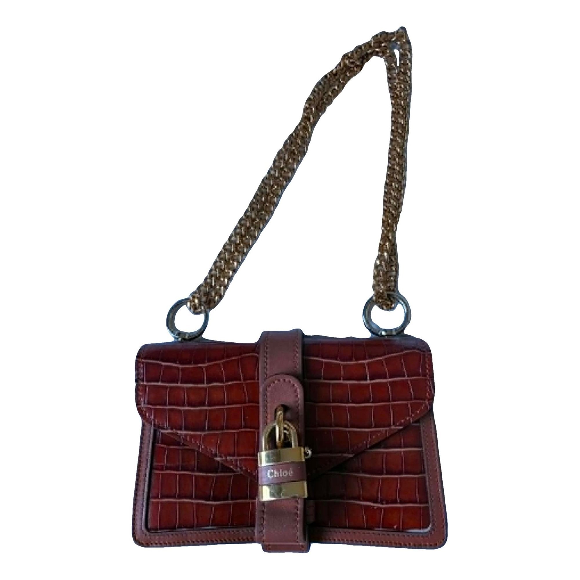 Aby leather handbag