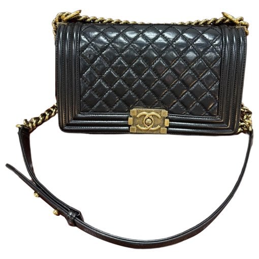 Boy leather handbag