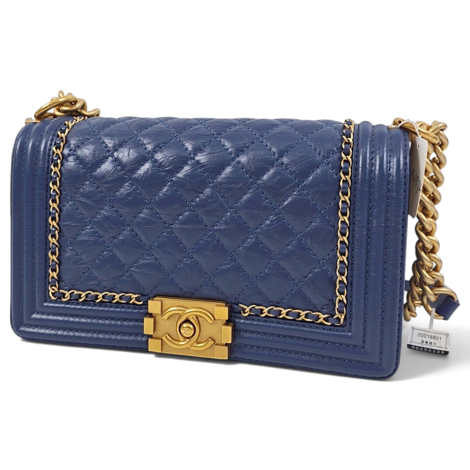 Boy leather handbag