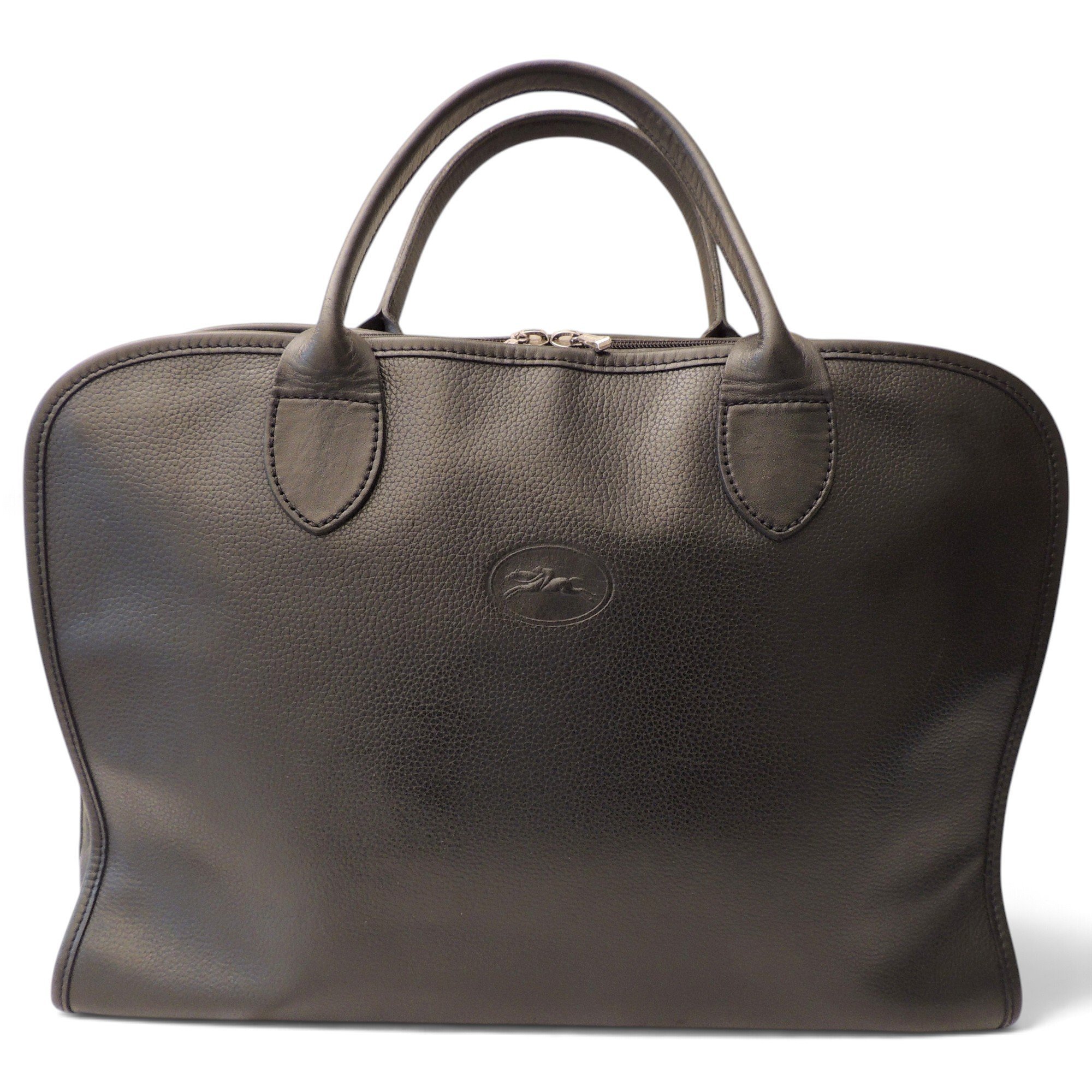 Leather bowling bag