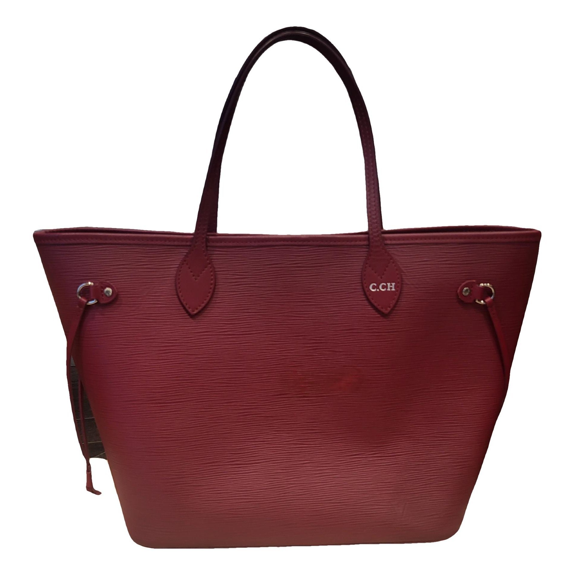 Neverfull leather tote