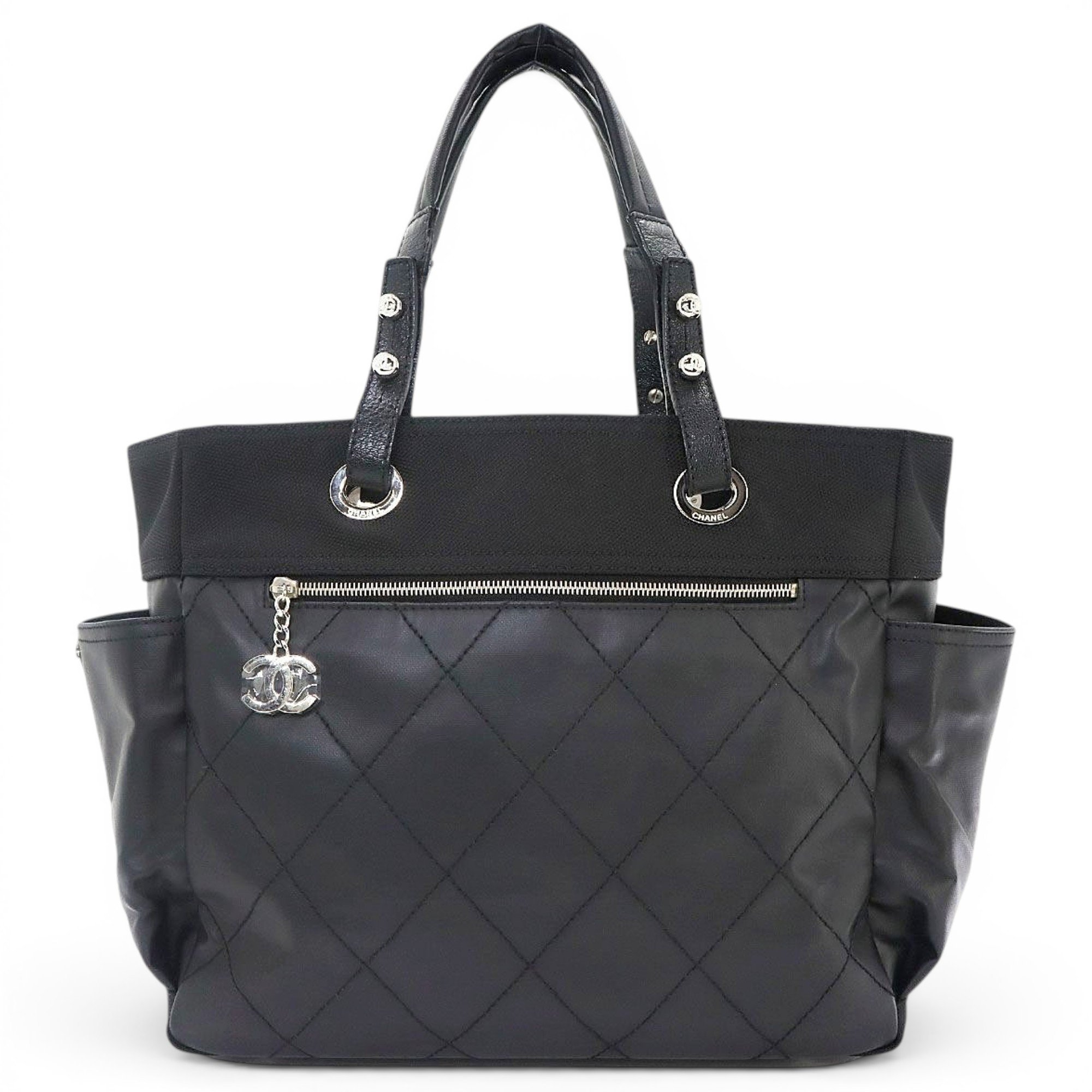 Leather tote
