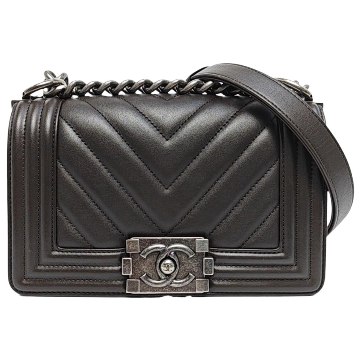 Leather crossbody bag