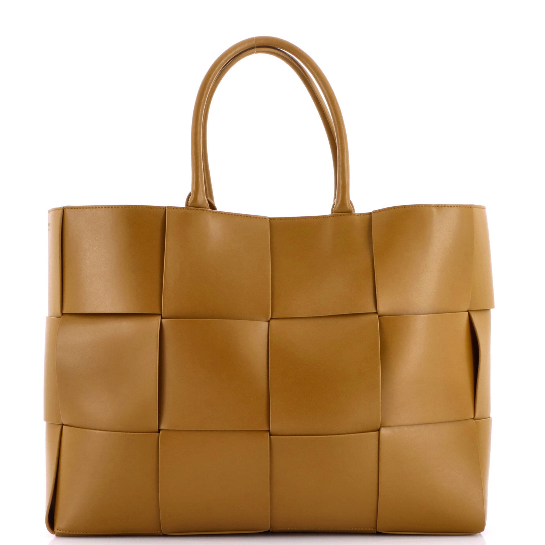 Arco Tote Maxi Intrecciato Leather Large