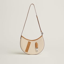 P'tit Arcon Toile & Cuir bag