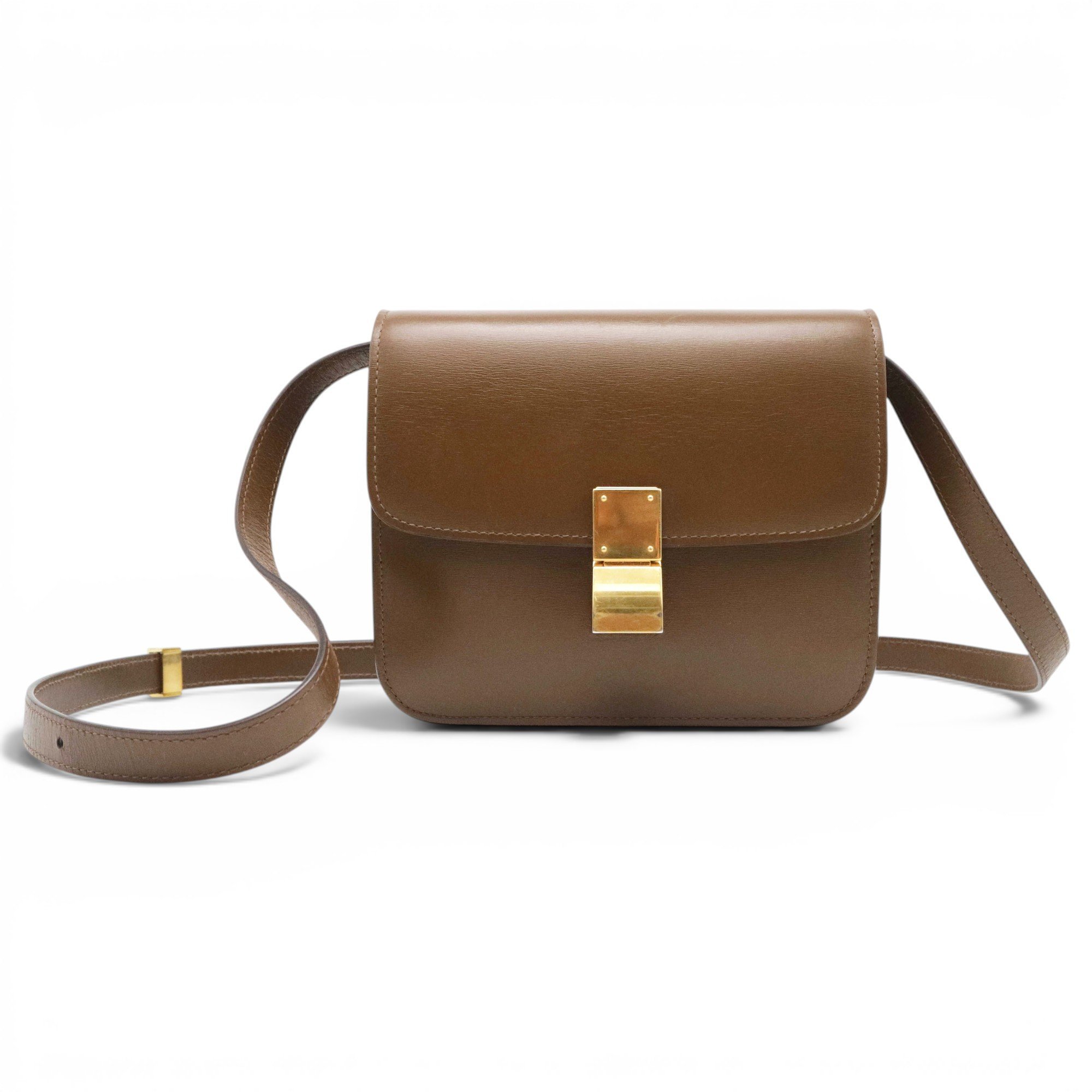 Classic leather handbag