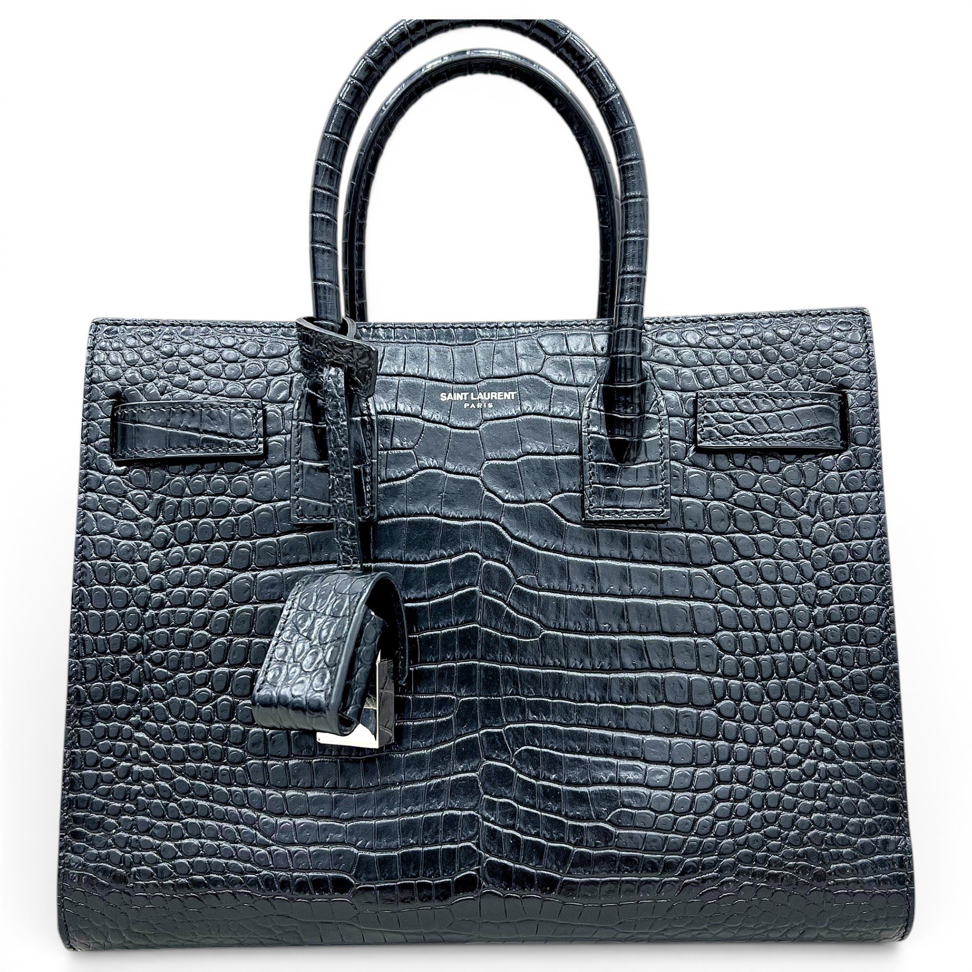 Sac de Jour leather tote