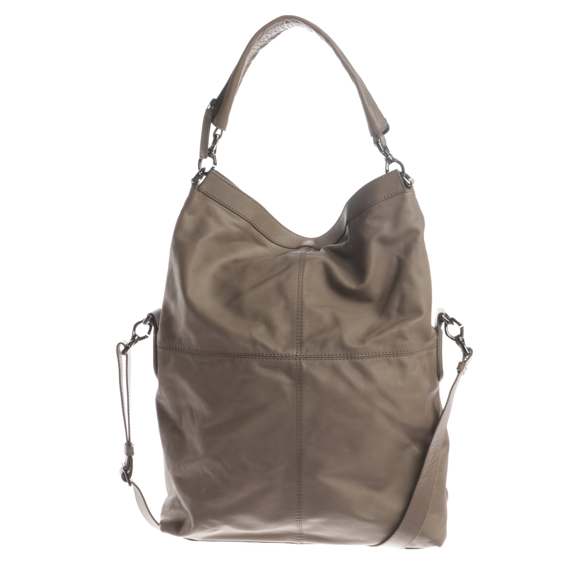 Leather tote