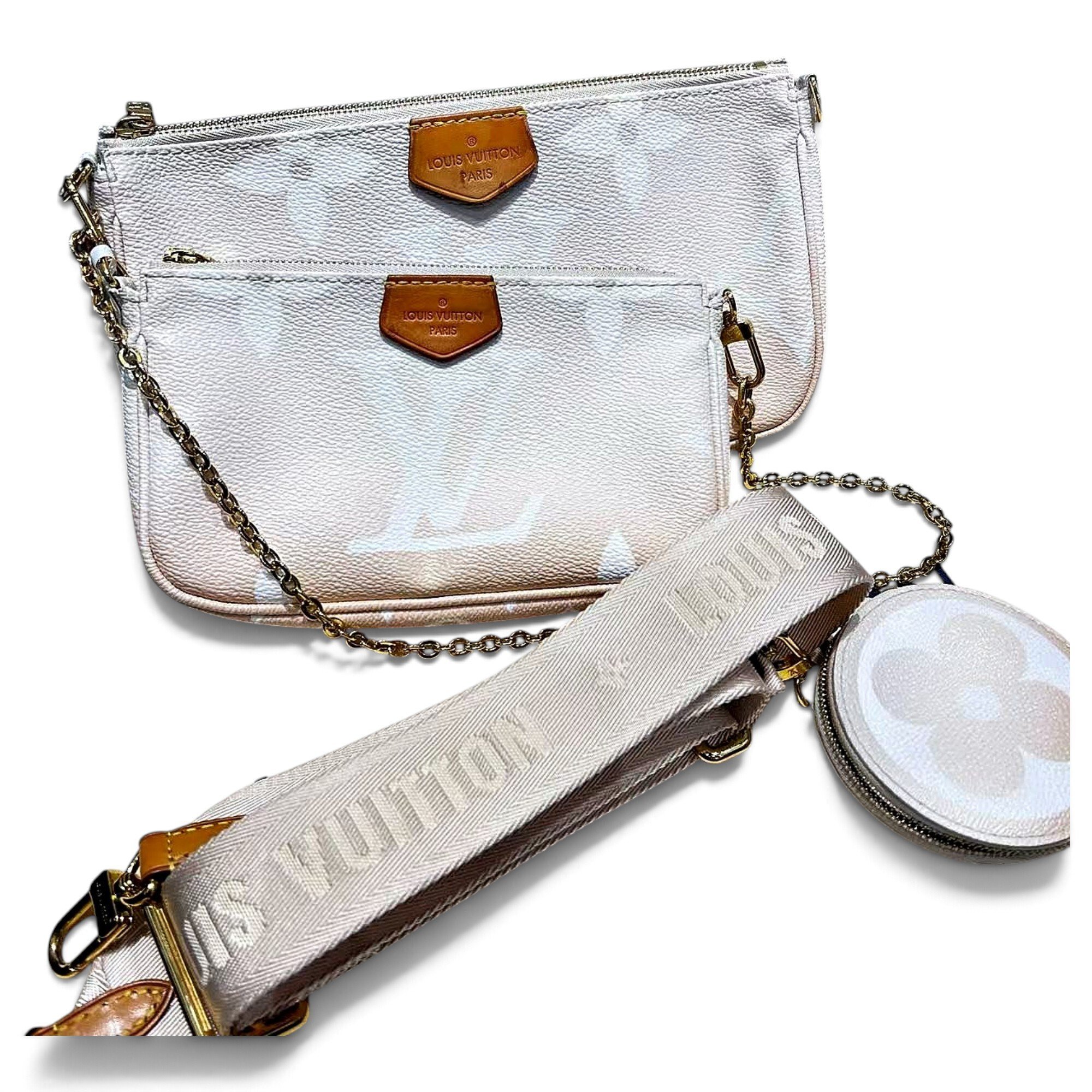 Multi Pochette Accessoires leather crossbody bag