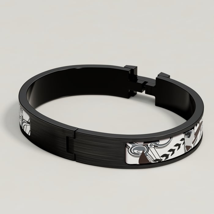 Grand Classique Clic Hh Panoplie Equestre Imprimeur Fou Bracelet