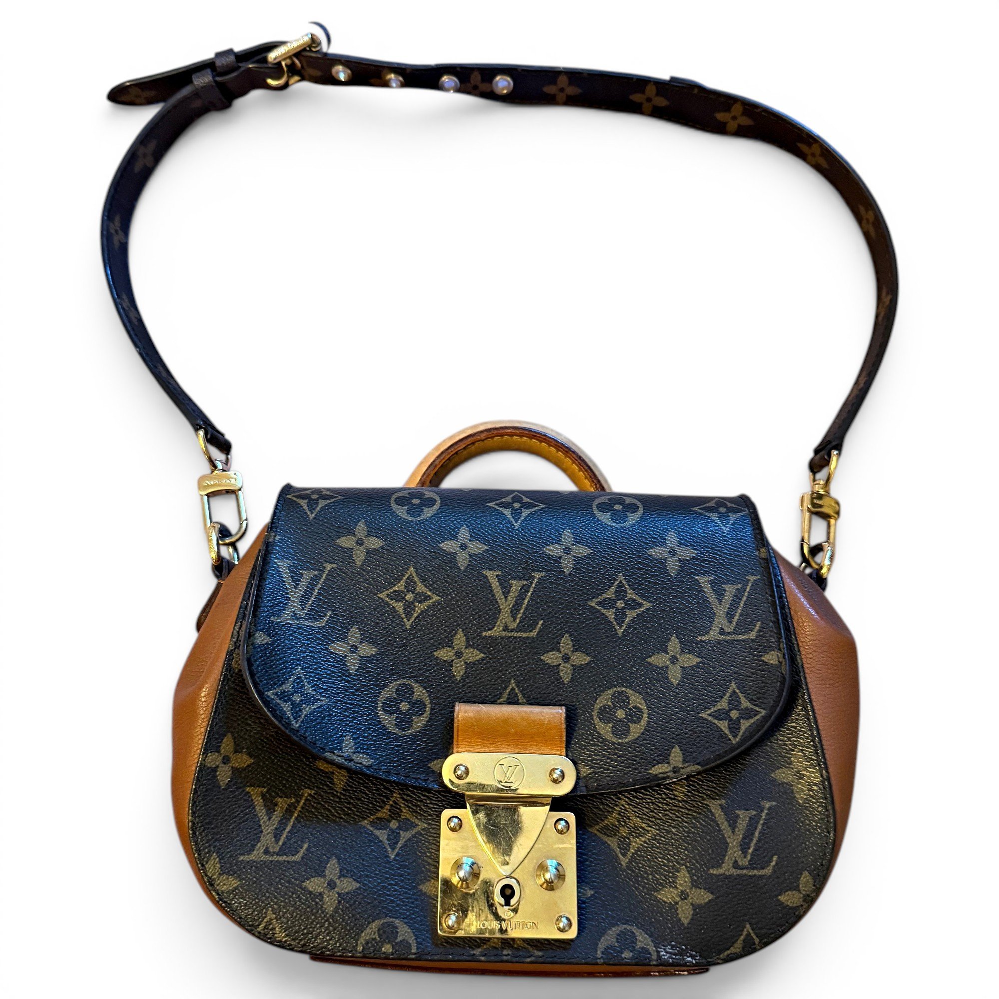 Eden leather satchel